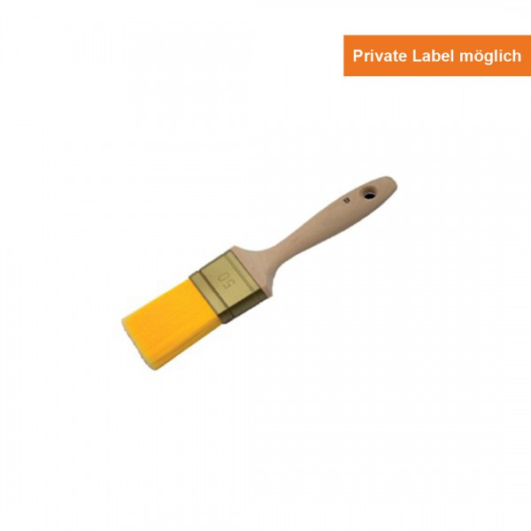 Yellow Line Flach Pinsel Holz